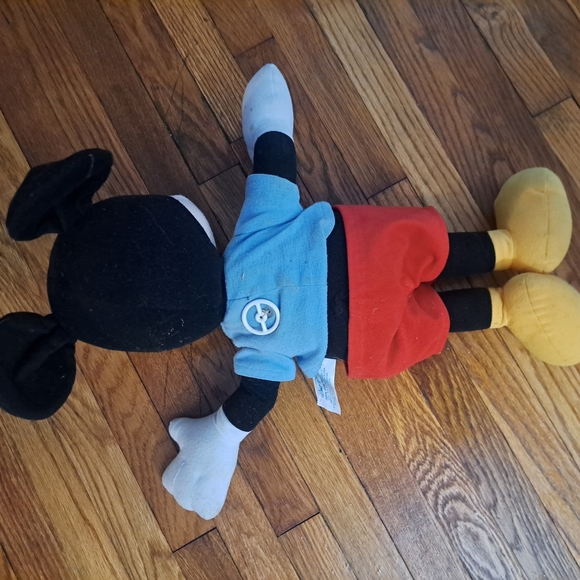 Vintage 1988 Playskool Talking Mickey Mouse Plush Toy - Picture 2 of 4